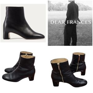 Dear Frances Turin Boot Lather booties Women's Sze EU 37